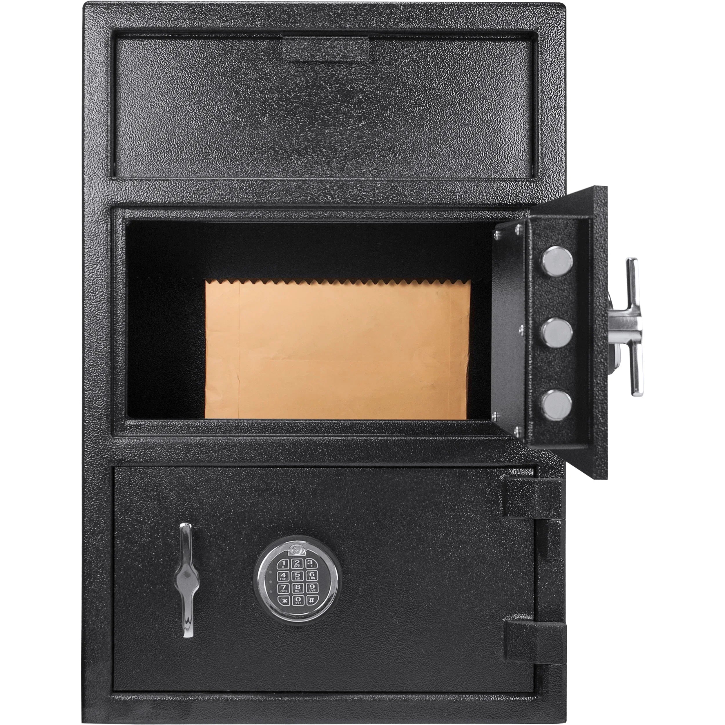 Barska 1.6 / 2.0 cu. ft. Dual Compartment Keypad Depository Safe