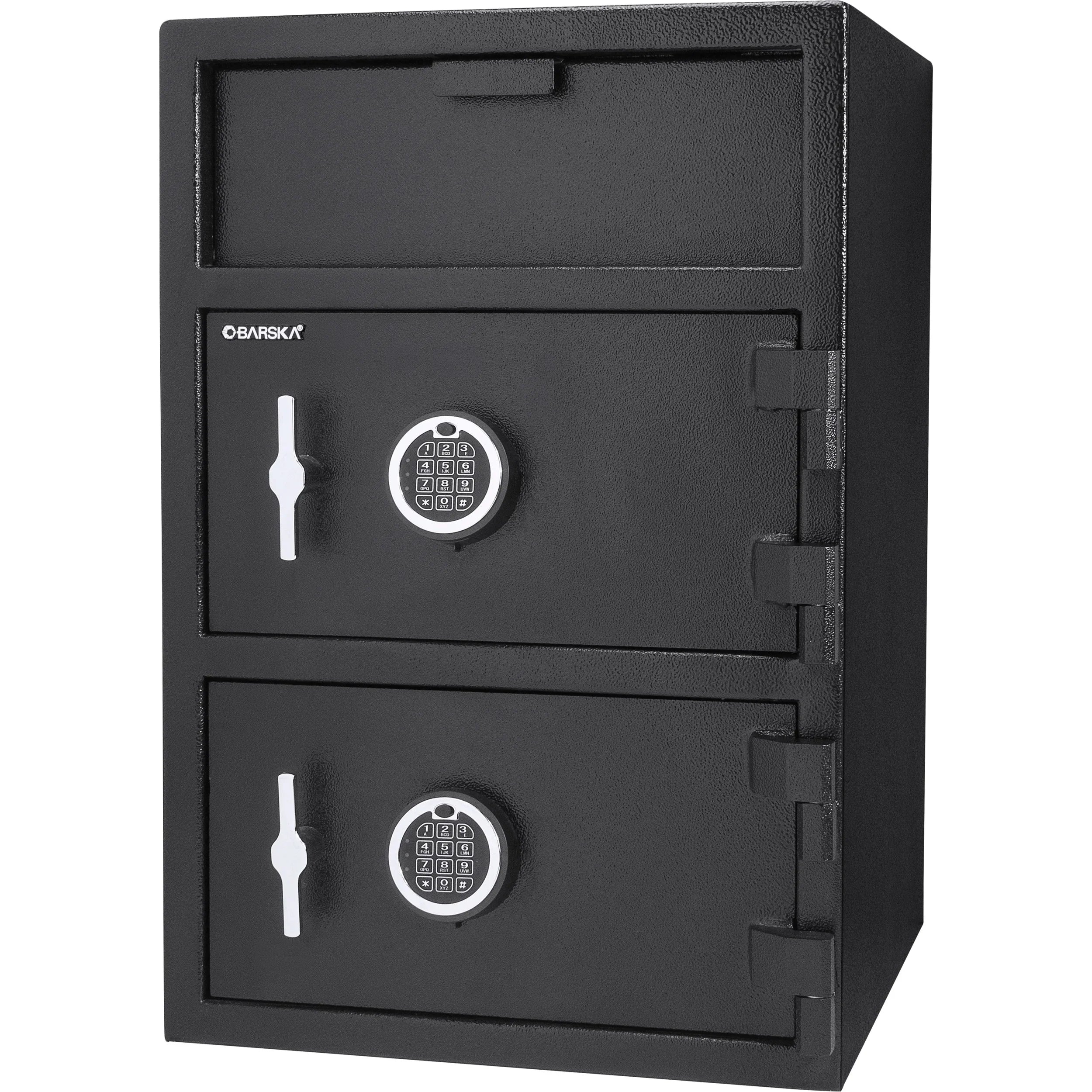Barska 1.6 / 2.0 cu. ft. Dual Compartment Keypad Depository Safe