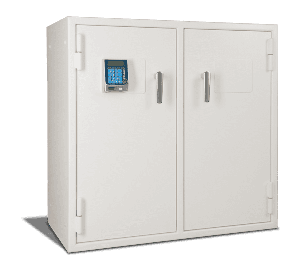 AMSEC NARCO3839 Double-Door Narcotics Pharmacy Safe (10 Roll-Out Trays)